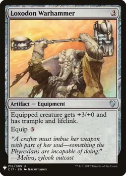 Loxodon Warhammer - Near Mint MTG Mystery Booster - Image 1