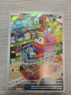 Pokemon TCG Fuecoco Scarlet & Violet Paldea Evolved Holo Card 201/193 - Image 1