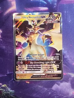 Necrozma GX Ultra Sm-Forbidden Light Holo Card 95/131 NM Condition - Image 1