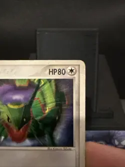 Pokemon Card Rayquaza 014/PCG-P Meiji Promo Rare Japanese Played #2 - Image 4