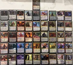 Magic the Gathering MTG Mythic Plainswalker Unique Lot Of 46 Cards - Image 1