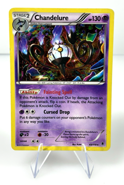 2014 Pokemon Chandelure 043/119 Stage 2 Blister Exclusives Holo Card - Image 1
