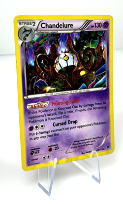 2014 Pokemon Chandelure 043/119 Stage 2 Blister Exclusives Holo Card - Image 3