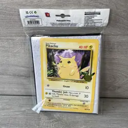 Pokemon Card 25th Anniversary First Partner Collector Binder Inc Jumbo Pikachu - Image 4
