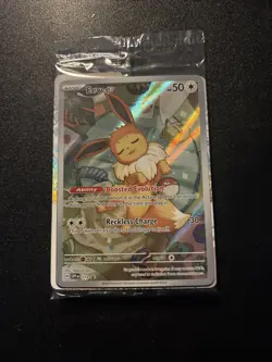 Pokemon TCG Eevee 173 Holo Promo Prismatic Evolutions ETB Sealed Card - Image 1