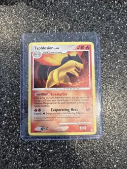 Typhlosion Lv.46 16/123 Mysterious Treasures Holo Pokemon Card HP - Image 1
