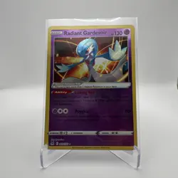 Radiant Gardevoir 069/196 Lost Origin Ultra Rare Holo Pokemon Card NM - Image 1