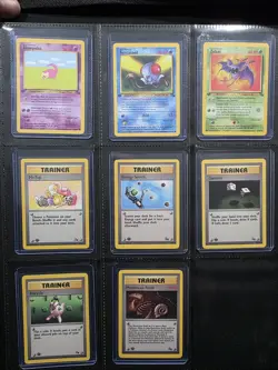 1st Edition Fossil Common & Uncommon 32 Card Complete Set 1999 Pokemon TCG Ex/NM - Image 4
