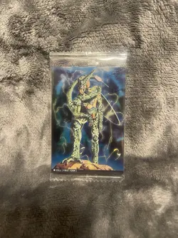 60M20 Cell First Form Holo Japanese Dragon Ball Itajaga Card Sealed Vol.6 - Image 1