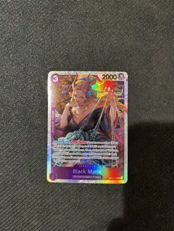 One Piece Card Game Black Maria OP08-074 SR Super Rare Foil Card NM - Image 2