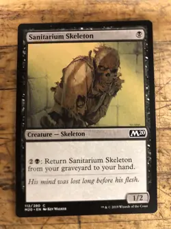 MTG Core Sanitarium Skeleton 112/280 C Magic the Gathering - Image 1