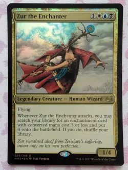 Foil Zur the Enchanter - Modern Masters 17 - NM - Magic the Gathering - Image 1