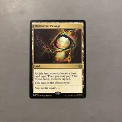Multiverse Passage - 180 - Marvel’s Spider-Man MTG Regular - Image 1