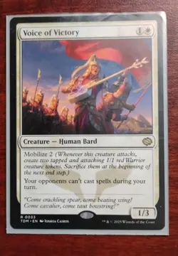 Voice of Victory - Tarkir: Dragonstorm (TDM) - Image 1