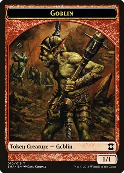 4x Goblin Token - Eternal Masters - NM - SPARROW MAGIC mtg - Image 1