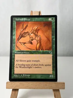 Horned Sliver Tempest Regular NM - Image 1