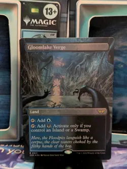 MTG Duskmourn: House of Horror Gloomlake Verge (Borderless) Foil - Image 1