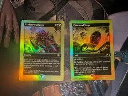 Wastewood Verge (First-Place Foil) & Explosive Getaway Aetherdrift Foil NM - Image 1