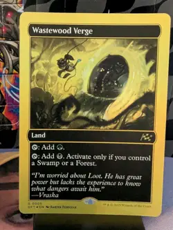 Wastewood Verge (First-Place Foil) & Explosive Getaway Aetherdrift Foil NM - Image 2