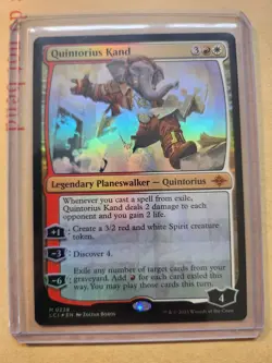 Quintorius Kand Foil - The Lost Caverns of Ixalan - MTG - Free Postage - Image 1
