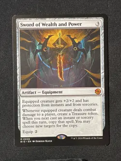 Sword of Wealth and Power Outlaws of Thunder Junction: the Big Score Regular - Image 1