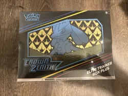 POKEMON TCG CROWN ZENITH POKEMON CENTER ELITE TRAINER BOX PLUS *FACTORY SEALED* - Image 1