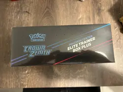 POKEMON TCG CROWN ZENITH POKEMON CENTER ELITE TRAINER BOX PLUS *FACTORY SEALED* - Image 2