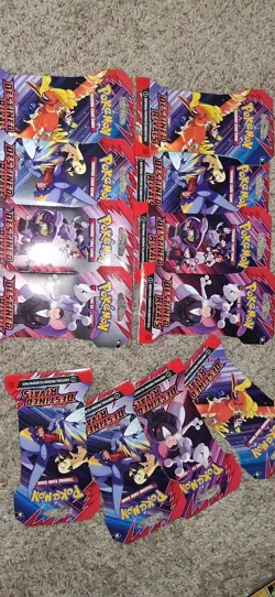 Pokemon TCG Destined Rivals Sleeved Booster Pack Factory Sealed New Random Art - Image 1