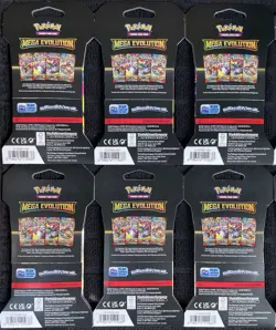 Pokemon Mega Evolution Sleeved Booster Pack Lot of 12 Brand New Unopened Packs - Image 4
