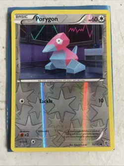 Porygon - 72/101 - Common - Reverse Holo, English Pokemon Plasma Blast - Image 1