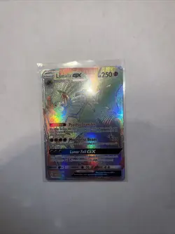 Pokemon TCG SM Base Set #153/149 Lunala GX (Secret) NM - Image 1
