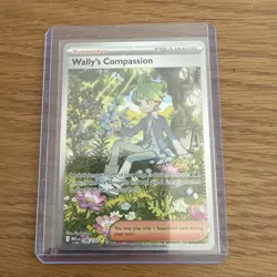 Wally's Compassion 186/132 Special Illustration Rare Pokemon Mega Evolution NM - Image 1