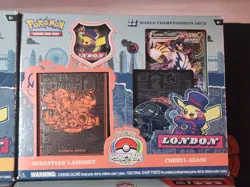 Pokemon World Championships London 2022 Deck Set of 4 Sealed One of Each New - Image 3