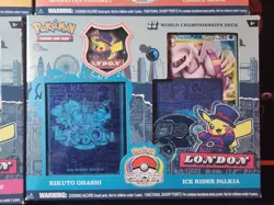 Pokemon World Championships London 2022 Deck Set of 4 Sealed One of Each New - Image 5