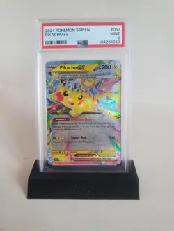 Pokemon TCG: Pikachu EX 057/191 Ultra Rare Surging Sparks: PSA 9 MINT - Image 1