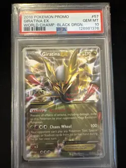 Giratina EX 57/98 XY World Championship PSA 10 Pokemon - Image 1