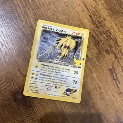 Pokemon TCG Rocket’s Zapdos 15/132 Celebrations Holofoil Rare NM - Image 4