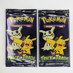Pokemon TCG 2x Trick or Trade Halloween Booster Packs Factory Sealed - Image 1