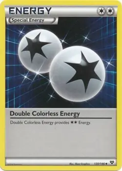Double Colorless Energy - 130/146 - Uncommon NM, English Pokemon XY Base Set - Image 1