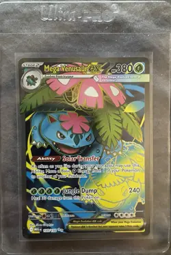 Mega Venusaur EX 155/132 - Pokemon TCG Mega Evolutions set -Ultra Rare - NM - Image 1