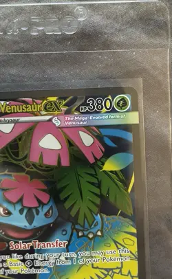 Mega Venusaur EX 155/132 - Pokemon TCG Mega Evolutions set -Ultra Rare - NM - Image 3