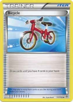Bicycle - 117/135 - Uncommon NM, English Pokemon Plasma Storm - Image 1