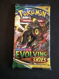 Pokemon Evolving Skies Booster Pack Factory Sealed Umbreon Art✨ - Image 1