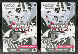 Pokemon TCG Scarlet & Violet White Flare Booster Bundle Boxes Lot of 2 - Image 2