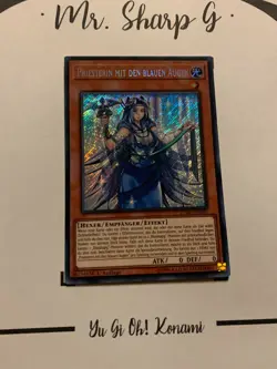 PRIESTERIN MIT DEN BLAUEN AUGEN - 1. AUFLAGE LCKC-DE016 DEUTSCH Yu Gi Oh! CARD - Image 2