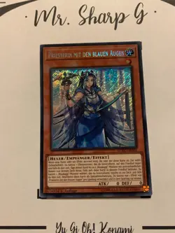 PRIESTERIN MIT DEN BLAUEN AUGEN - 1. AUFLAGE LCKC-DE016 DEUTSCH Yu Gi Oh! CARD - Image 4