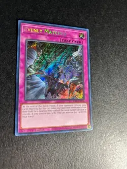 Yugioh Evenly Matched Secret Rare RA01-EN074 25th Anniversary Rarity Collection - Image 2