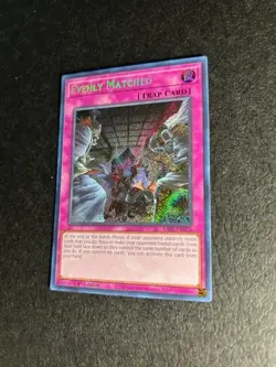 Yugioh Evenly Matched Secret Rare RA01-EN074 25th Anniversary Rarity Collection - Image 3