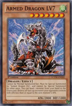 Armed Dragon LV7 - LCYW-EN205 - Common - Unlimited Edition - Damaged - Image 1