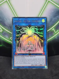 Yugioh Crowley, the First Propheseer DUPO-EN028 Ultra Rare 1st Edition NM - Image 1